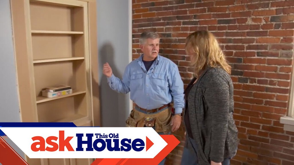 Cover image of “How to Install a Hidden Door/Bookshelf | Ask This Old House”