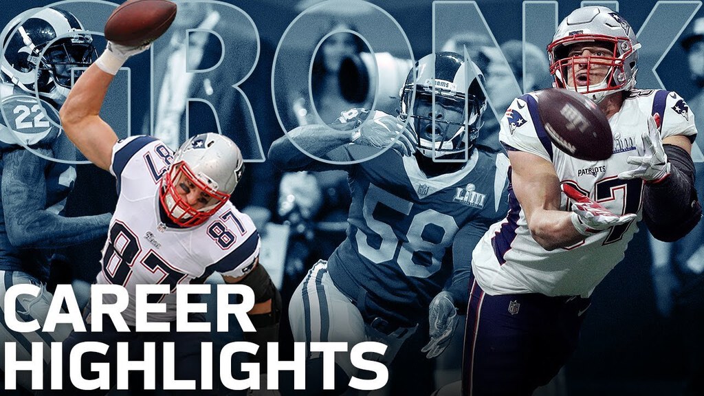 Cover image of “Rob Gronkowski's POWERFUL Career Highlights! | NFL Legends”
