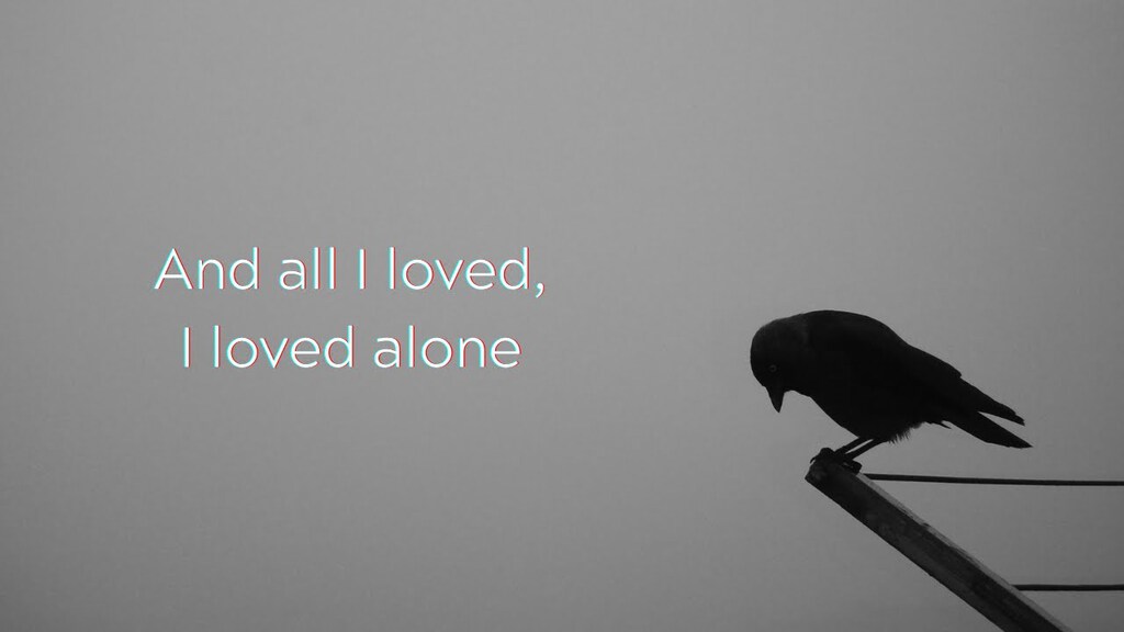 Cover image of “Alone by Edgar Allan Poe, read by Tom o' Bedlam”