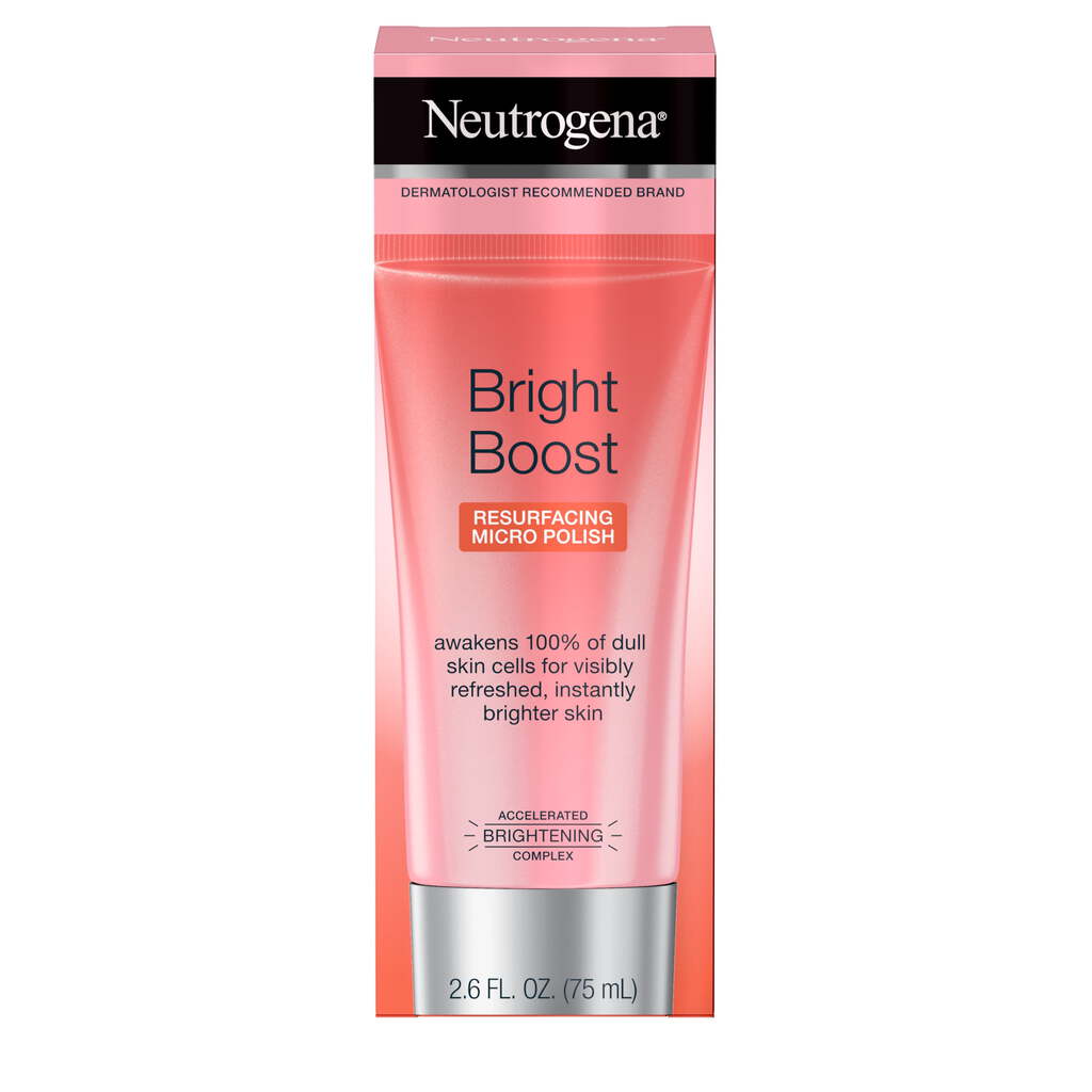 Cover image of “Neutrogena Bright Boost Resurfacing AHA Micro Face Polish, 2.6 fl. oz”