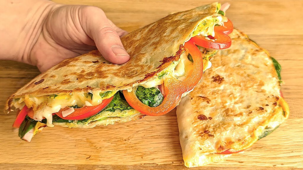 Cover image of “Incredibly Quick Breakfast Ready in 5 Minutes! 2 easy and delicious tortilla recipes!”