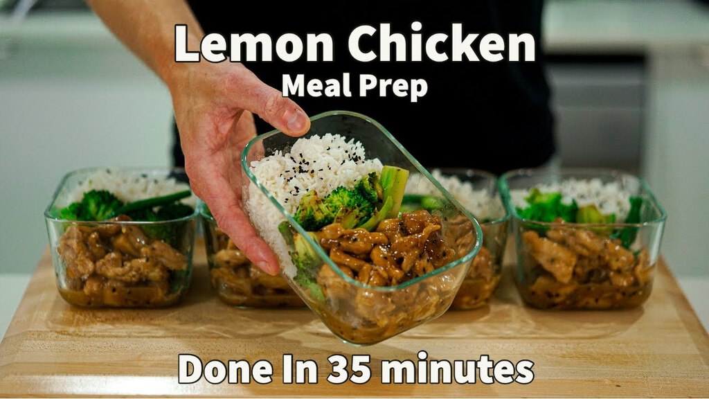 Cover image of “Make 5 Meals In 35 Minutes With This Lemon Chicken Meal Prep”