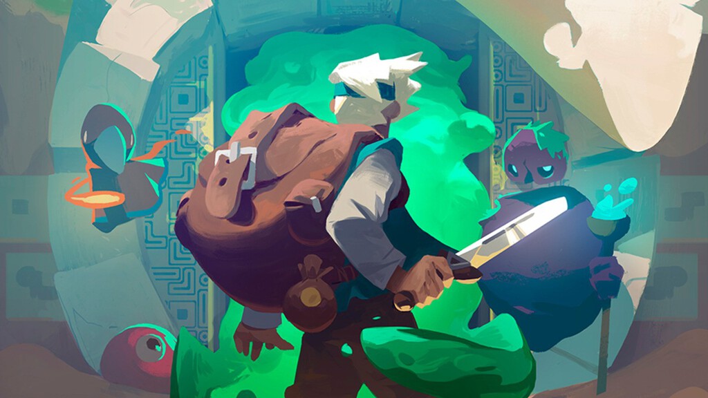 Cover image of “Moonlighter”