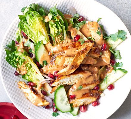 Cover image of “Chicken satay salad”
