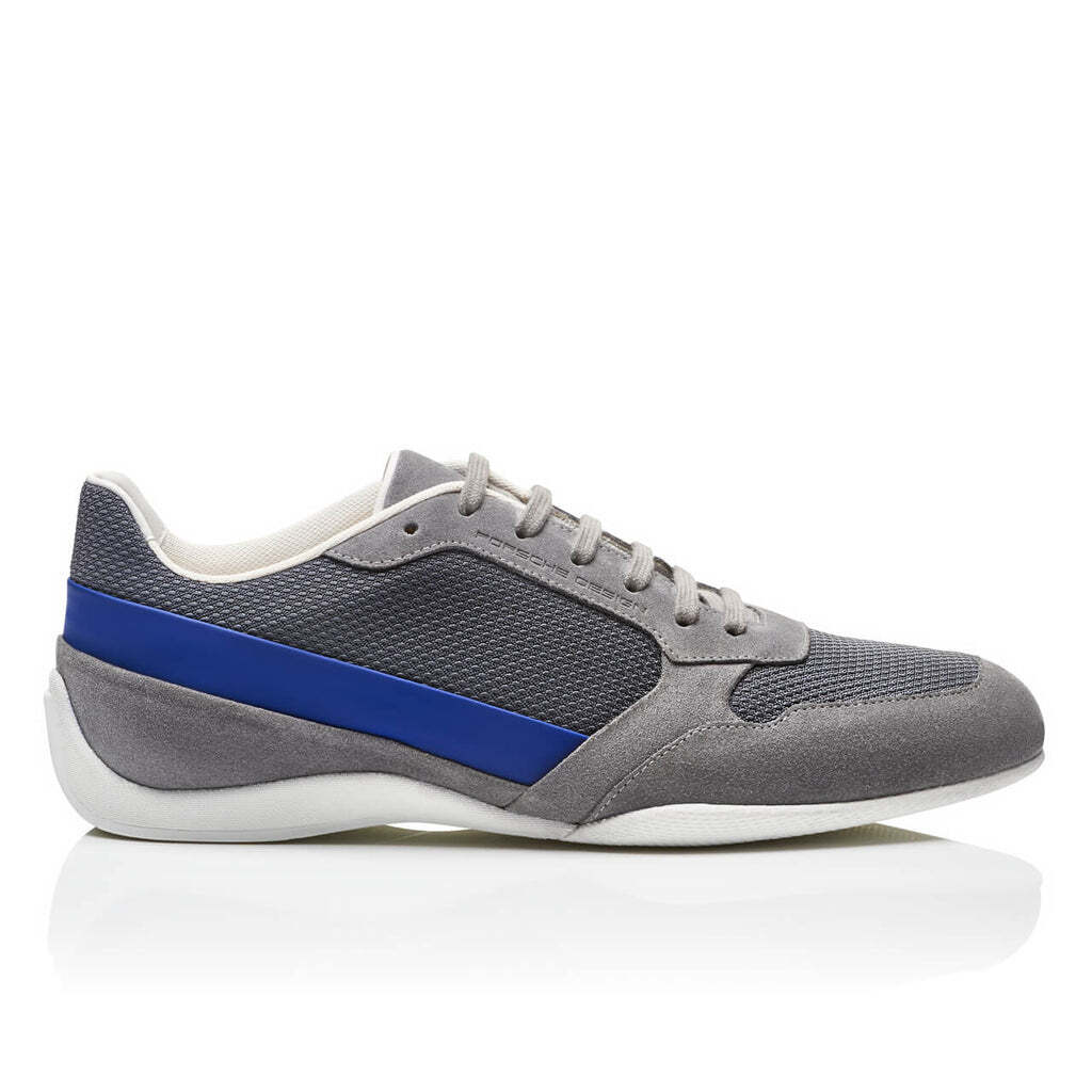 Cover image of “Porsche Design Racer Velours Mesh Asphalt Sneakers”