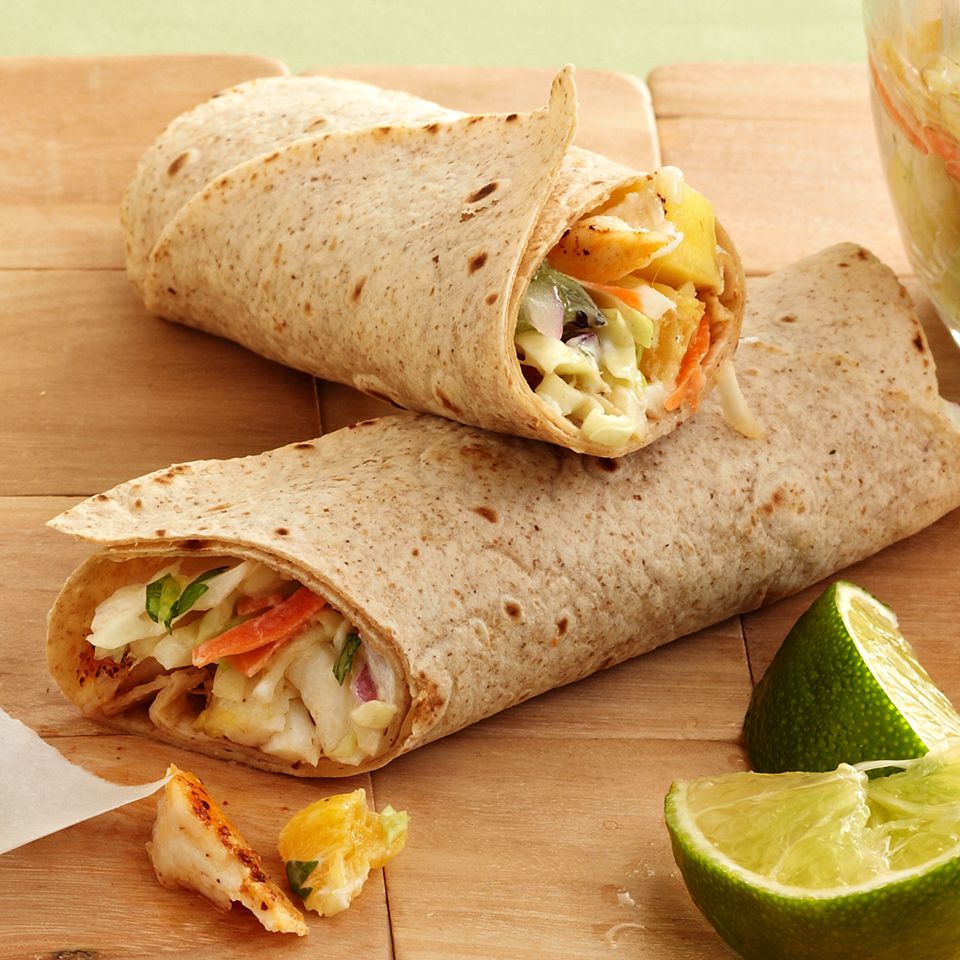 Cover image of “Fish Taco Wraps”