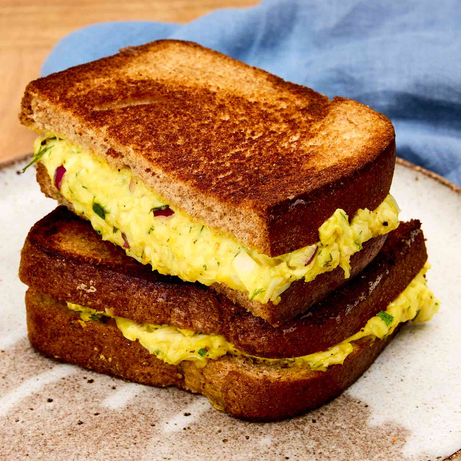 Cover image of “The Creamiest Egg Salad Sandwich”