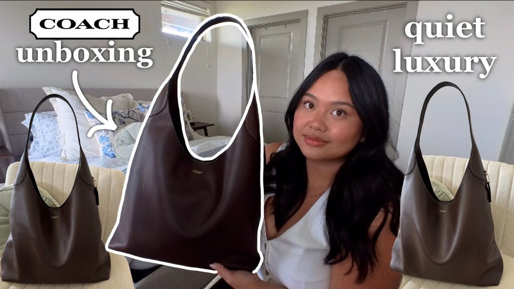 Cover image of “Coach Brooklyn Shoulder Bag 39 | Unboxing & Review (the "it" bag for FALL 2024)”